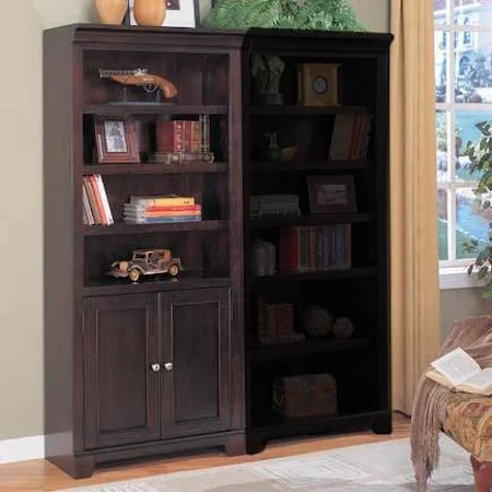 Bookcase with Doors